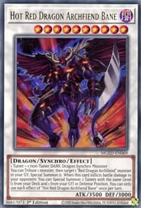 Hot Red Dragon Archfiend Bane - Maximum Gold: El Dorado - YuGiOh card