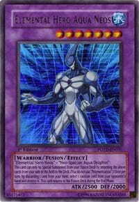 Elemental Hero Aqua Neos - Power of the Duelist - YuGiOh card