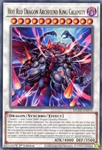 Hot Red Dragon Archfiend King Calamity - Maximum Gold: El Dorado - YuGiOh card