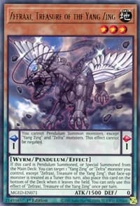 Zefraxi, Treasure of the Yang Zing - Maximum Gold: El Dorado - YuGiOh card