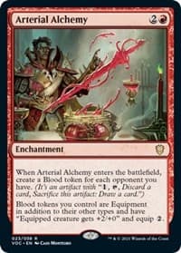 Arterial Alchemy - Commander: Innistrad: Crimson Vow - Magic: The Gathering card