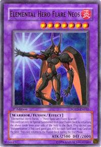 Elemental Hero Flare Neos - Power of the Duelist - YuGiOh card
