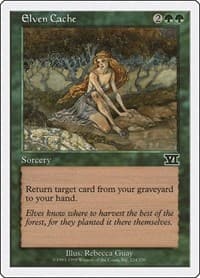 Elven Cache - Classic Sixth Edition - Magic: The Gathering card