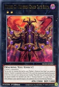 Number C1: Numeron Chaos Gate Sunya - Maximum Gold: El Dorado - YuGiOh card