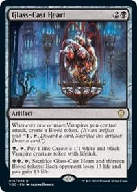 Glass-Cast Heart - Commander: Innistrad: Crimson Vow - Magic: The Gathering card