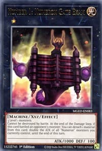 Number 1: Numeron Gate Ekam - Maximum Gold: El Dorado - YuGiOh card