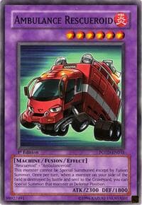 Ambulance Rescueroid - Power of the Duelist - YuGiOh card