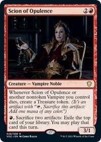 Scion of Opulence - Commander: Innistrad: Crimson Vow - Magic: The Gathering card