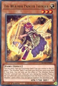 The Weather Painter Thunder - Maximum Gold: El Dorado - YuGiOh card