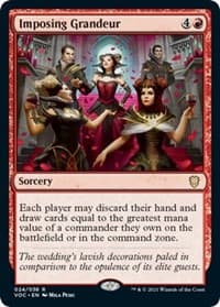 Imposing Grandeur - Commander: Innistrad: Crimson Vow - Magic: The Gathering card