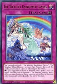 The Weather Rainbowed Canvas - Maximum Gold: El Dorado - YuGiOh card