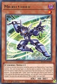 Micro Coder - Maximum Gold: El Dorado - YuGiOh card