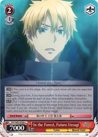 In the Forest, Futaro Uesugi - The Quintessential Quintuplets - Weiss Schwarz card