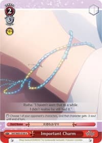 Important Charm - The Quintessential Quintuplets - Weiss Schwarz card