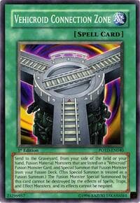 Vehicroid Connection Zone - Power of the Duelist - YuGiOh card