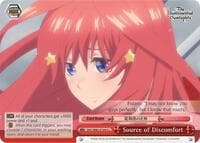 Source of Discomfort - The Quintessential Quintuplets - Weiss Schwarz card