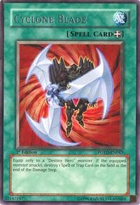 Cyclone Blade - Power of the Duelist - YuGiOh card