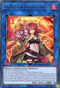 Hiita the Fire Charmer, Ablaze - Maximum Gold: El Dorado - YuGiOh card