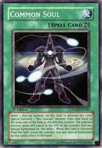 Common Soul - Power of the Duelist - YuGiOh card
