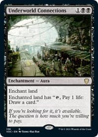 Underworld Connections - Commander: Innistrad: Crimson Vow - Magic: The Gathering card