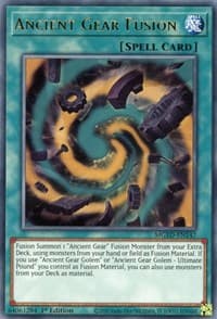 Ancient Gear Fusion - Maximum Gold: El Dorado - YuGiOh card
