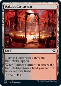 Rakdos Carnarium - Commander: Innistrad: Crimson Vow - Magic: The Gathering card