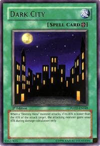 Dark City - Power of the Duelist - YuGiOh card