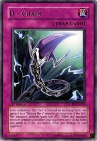 D - Chain - Power of the Duelist - YuGiOh card