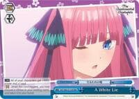 A White Lie (RRR) - The Quintessential Quintuplets - Weiss Schwarz card