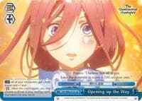Opening up the Way - The Quintessential Quintuplets - Weiss Schwarz card