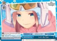 Let's Be Fair (RRR) - The Quintessential Quintuplets - Weiss Schwarz card