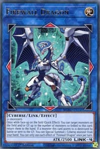 Firewall Dragon (Teal Original Art) - Maximum Gold: El Dorado - YuGiOh card