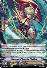 Liberator of Royalty, Phallon - D-VS02: V Clan Collection Vol.2 - Cardfight Vanguard card
