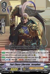 Fast Chase Liberator, Josephus - D-VS02: V Clan Collection Vol.2 - Cardfight Vanguard card