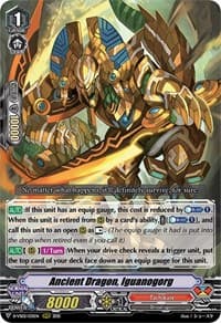 Ancient Dragon, Iguanogorg - D-VS02: V Clan Collection Vol.2 - Cardfight Vanguard card