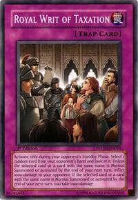 Royal Writ of Taxation - Power of the Duelist - YuGiOh card