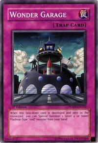 Wonder Garage - Power of the Duelist - YuGiOh card