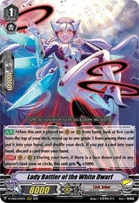 Lady Battler of the White Dwarf - D-VS02: V Clan Collection Vol.2 - Cardfight Vanguard card