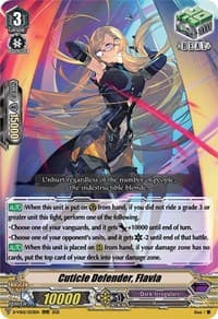 Cuticle Defender, Flavia - D-VS02: V Clan Collection Vol.2 - Cardfight Vanguard card