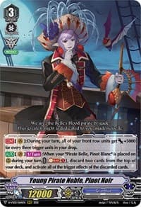 Young Pirate Noble, Pinot Noir - D-VS02: V Clan Collection Vol.2 - Cardfight Vanguard card