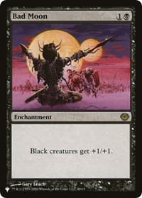 Bad Moon (DDD) - The List Reprints - Magic: The Gathering card