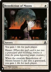 Benediction of Moons - The List Reprints - Magic: The Gathering card
