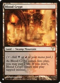 Blood Crypt - The List Reprints - Magic: The Gathering card