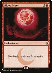 Blood Moon - The List Reprints - Magic: The Gathering card