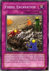 Fossil Excavation - Power of the Duelist - YuGiOh card
