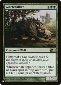 Witchstalker - The List Reprints - Magic: The Gathering card