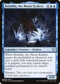 Brinelin, the Moon Kraken - The List Reprints - Magic: The Gathering card