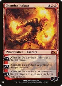 Chandra Nalaar - The List Reprints - Magic: The Gathering card