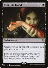Exquisite Blood - The List Reprints - Magic: The Gathering card