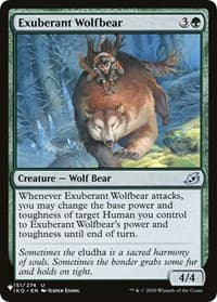 Exuberant Wolfbear - The List Reprints - Magic: The Gathering card